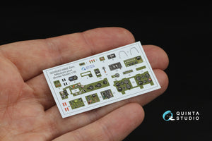 Quinta Studio QD35083 A6M2 Zero (Mitsubishi Prod.) 3D-Printed &amp;amp; coloured Interior on decal paper (Border Model) 1/35 – imagen 4