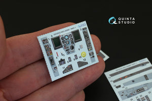 Quinta Studio QD32022 MiG-29SMT 3D-Printed &amp;amp; coloured Interior on decal paper (for Trumpeter kit) 1/32 – immagine 7