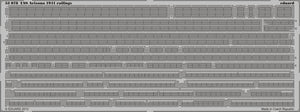 Eduard 53078 USS Arizona 1941 railings 1/350 HOBBY BOSS