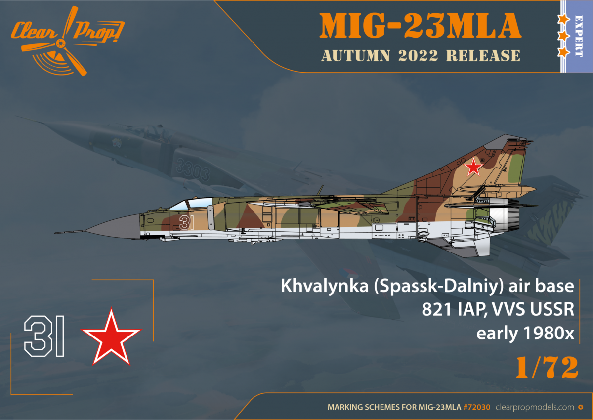 Clear Prop! CP72030 MiG-23MLA Flogger-G EXPERT KIT 1/72 – immagine 5