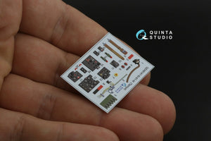 Quinta Studio QD48141 Ki-61-Id 3D-Printed &amp;amp; coloured Interior on decal paper (Tamiya) 1/48 – immagine 7