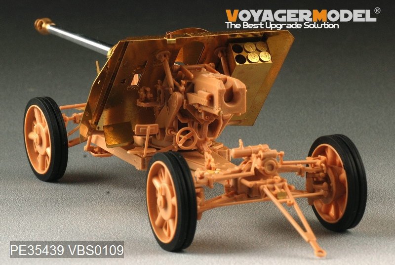 Voyager Model PE35439 WWII German 88cm Panzerjagerkanone PaK43 for Trumpeter 02308 1/35 – immagine 8