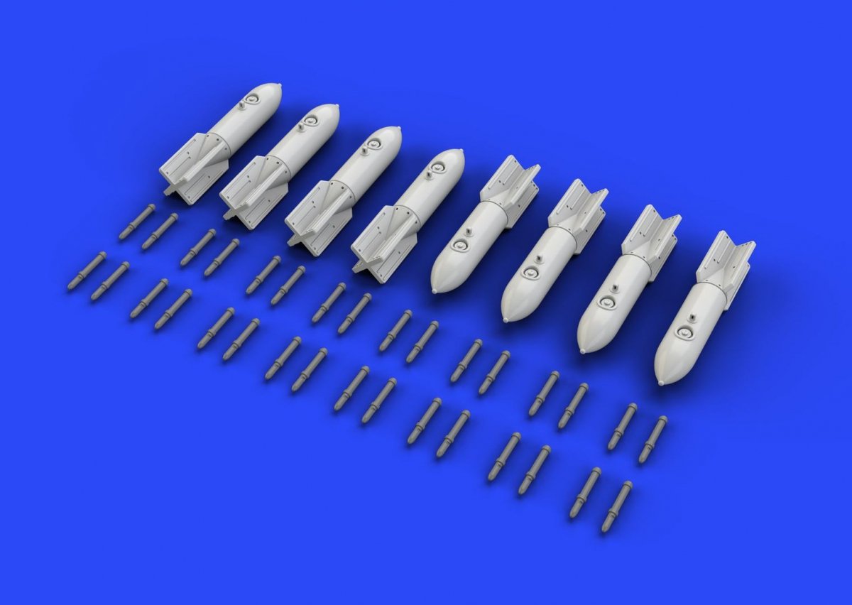 Eduard 672115 SC 50 German WWII bombs 1/72 – Bild 2