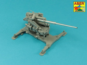 Aber 72L-73 Lufa 128mm do niemieckiego działa przeciw lotniczego Flak 40 1/72 – immagine 4
