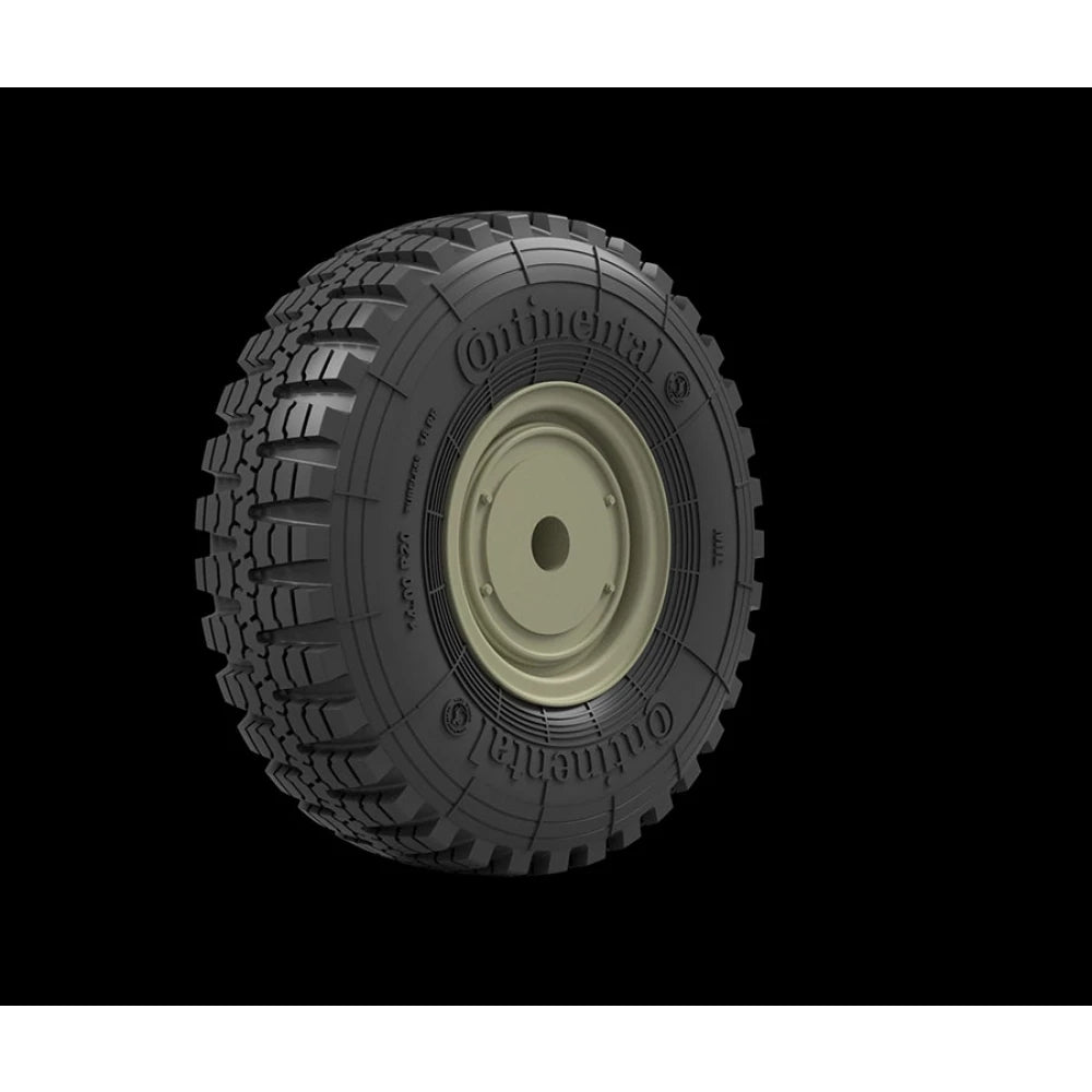 Panzer Art RE35-825 MAN LKW 10t Mil Road Wheels (Continental MIL) 1/35 – immagine 2