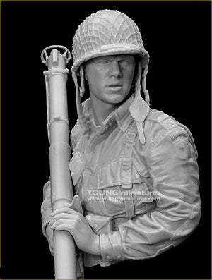 Young Miniatures YM1899 Paratrooper - 101st Airborne - Carentan 1944 1/10