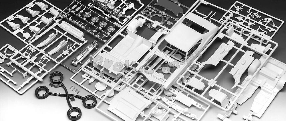 Revell 67695 Model Set &amp;#39;71 Oldmobile 442 Coupe 1/25 – imagen 6
