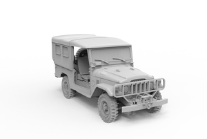 AK Interactive AK35004 FJ43 SUV WITH SOFT TOP IDF &amp;amp; LAF 1/35 – Bild 4
