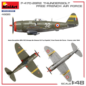 MiniArt 48015 P-47D-28RE THUNDERBOLT. FREE FRENCH AIR FORCE 1/48 – immagine 3