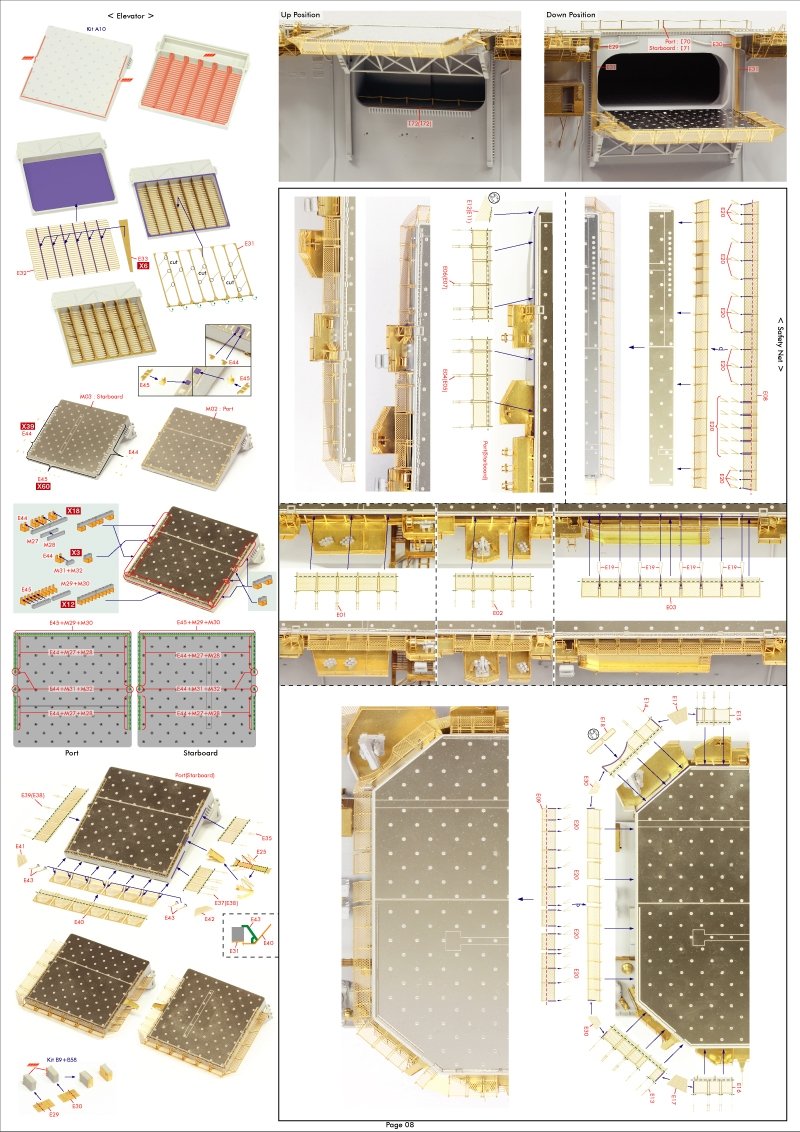 Pontos 37041F1 USS LHD-1 Wasp Detail Up Set 1/350 – immagine 29