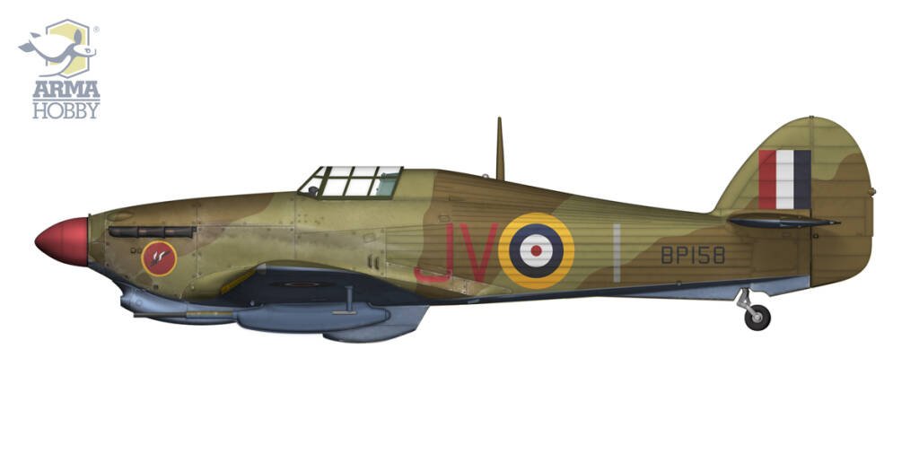 Arma Hobby 70062 Hurricane Mk II D 1/72 – imagen 10