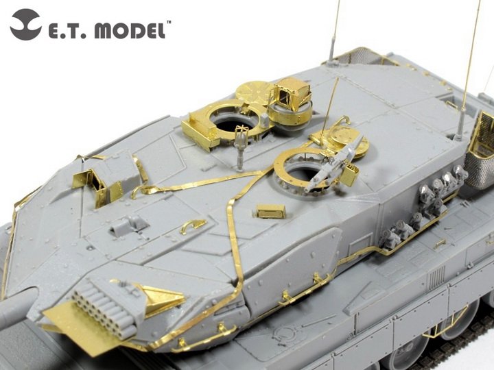 E.T. Model E72-027 Modern German Leopard 2 A6 For DRAGON 7232 1/72 – immagine 5