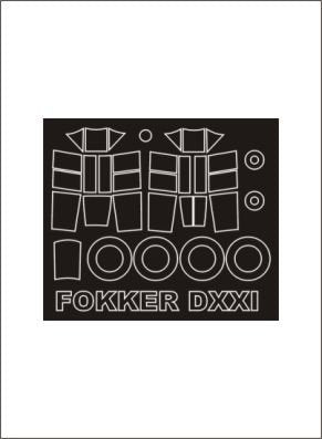 Montex SM48291 FOKKER DXXI SPECJAL HOBBY