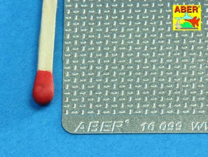 Aber 16099 WWII German pattern treadplate (Trumpeter Pz. IV) 1/16 – immagine 3