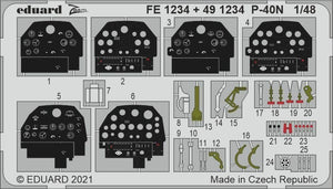 Eduard BIG49316 P-40N ACADEMY 1/48 – immagine 4