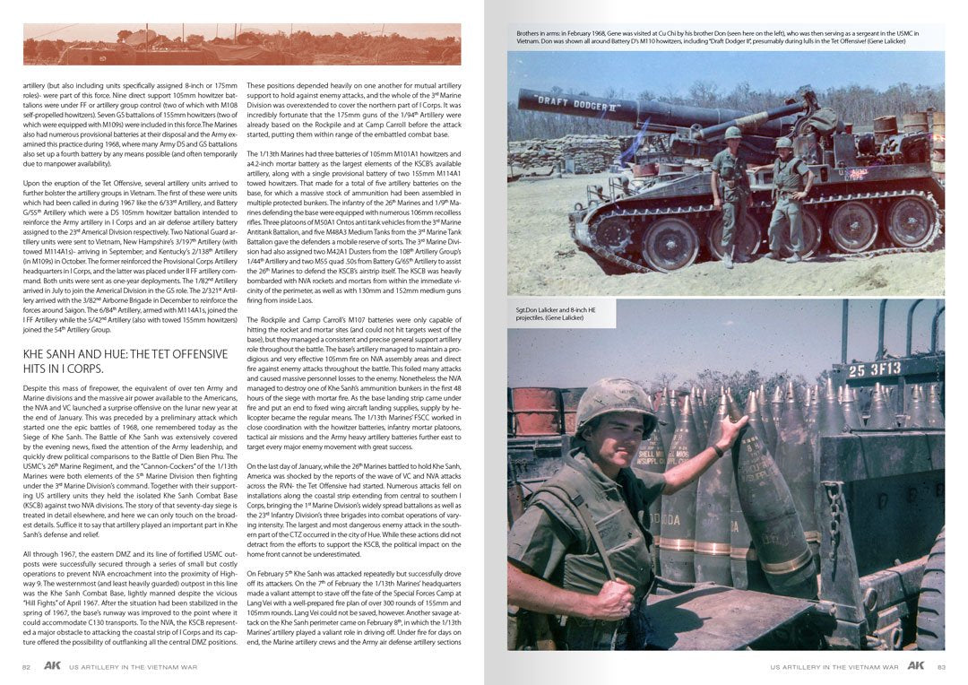 AK Interactive AK130007 L&amp;#39;ARTILLERIE AMÉRICAINE AU VIETNAM EN  – image 7