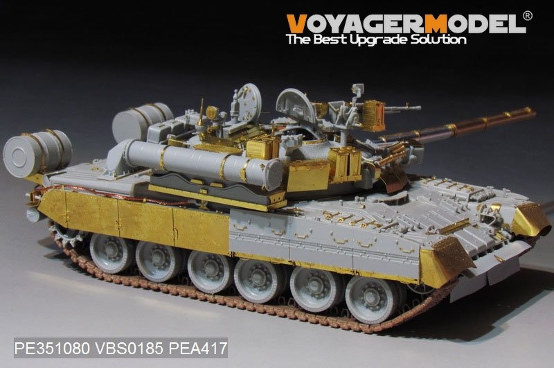 Voyager Model PE351080 Modern Russian T-80UK Main Battle Tank (smoke discharger include) For TRUMPER 09578 1/35 – immagine 9