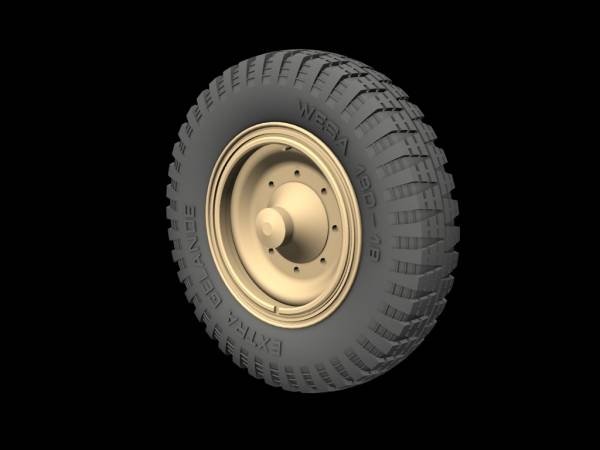 Panzer Art RE35-142 Drive wheels for Sd.Kfz 11 &amp;amp;251 (Gelande Pattern B) 1/35