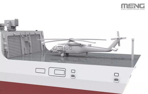 Meng Model PS-009 Chinese Type 055 Guided Missile Destroyer 1/700 – zdjęcie 6