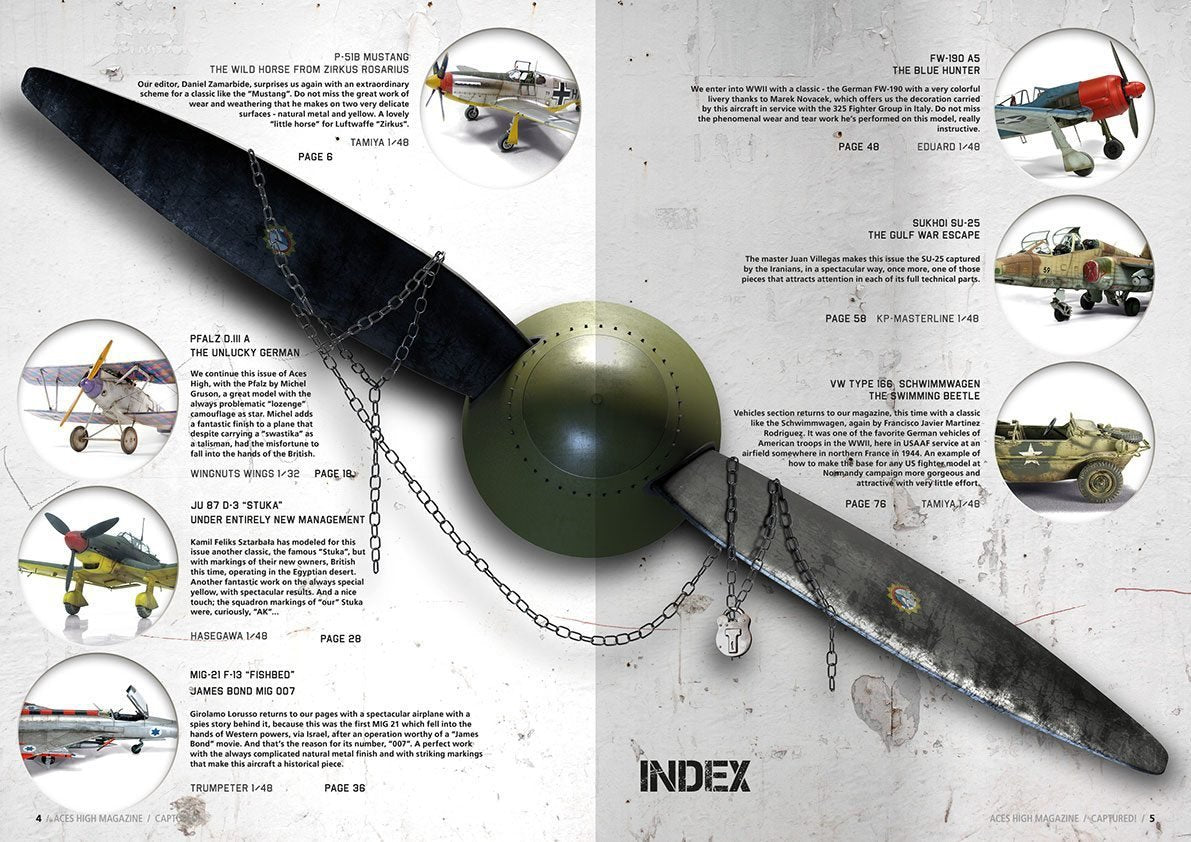 AK Interactive AK2914 ACES HIGH MAGAZINE ISSUE 08 CAPTURED! (English) – zdjęcie 5