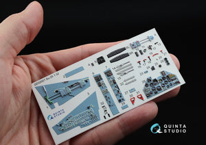 Quinta Studio QD32001 Su-25 3D-Printed &amp;amp; coloured Interior on decal paper (for Trumpeter kit) 1/32 – imagen 2