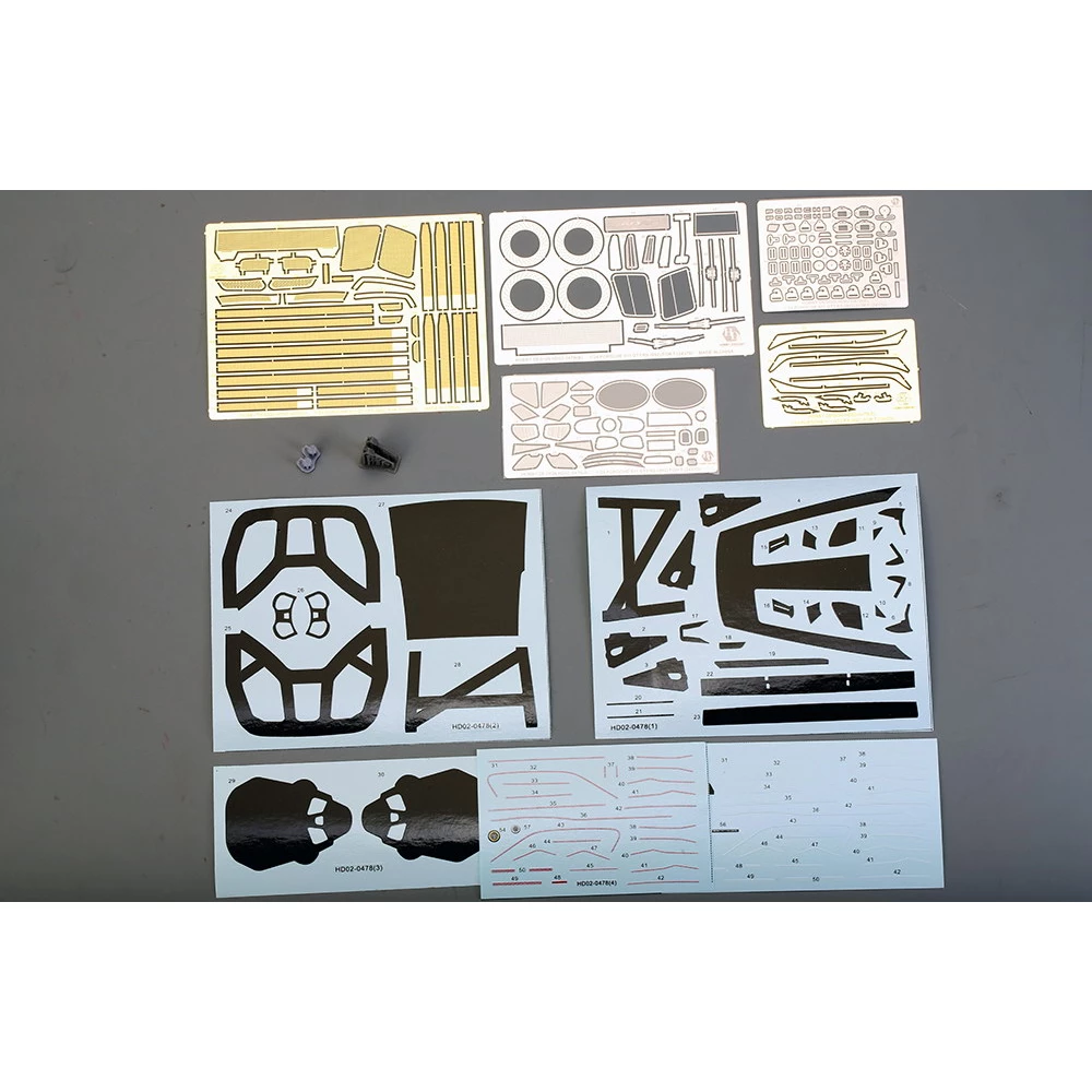 Hobby Design HD02-0478 Porsche 911 GT3 RS 992 Detail-up Set ( for Tamiya 24370 ) 1/24
