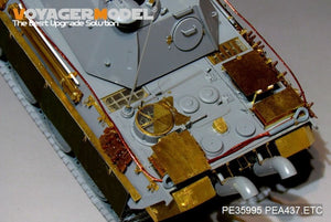 Maquette Voyager PEA437 Cheval blindé antiaérien allemand Panther G/Jagdpanther G2 de la Seconde Guerre mondiale (GP) 1/35 – image 2