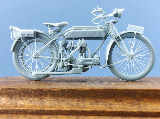 Copper State Models B35-001 British Motorcycle Tr.Model H 1/35 – zdjęcie 7