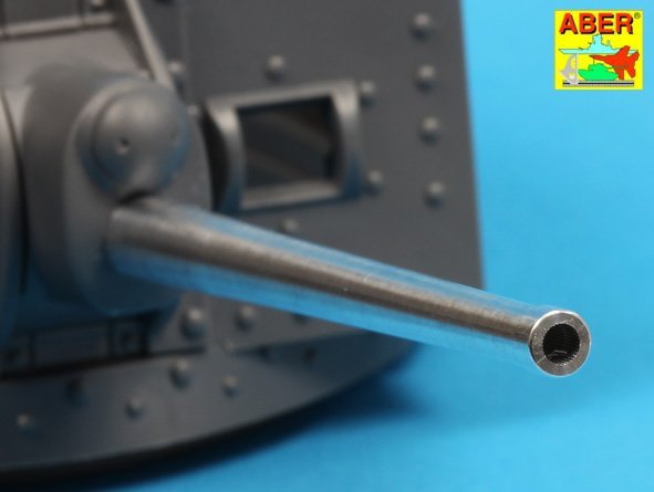 Aber 16L-07 Lufa do niemieckiej armaty czołgowej KwK A 7 do Pz.Kpfw. 38(t) / German 3,7 cm KwK A 7 L/42 tank gun barrel for Pz.Kpfw. 38(t) 1/16 – zdjęcie 5