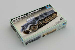 Trumpeter 07403 allemand Sd.Kfz. 8 Schwerer Zugkraftwagen 12t 1/72  – image 2