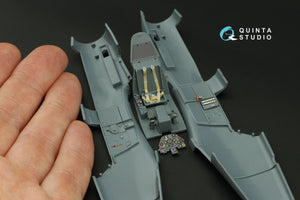 Quinta Studio QD48420 Bf 109K-4 3D-Printed &amp;amp; coloured Interior on decal paper (Eduard) 1/48 – Bild 10