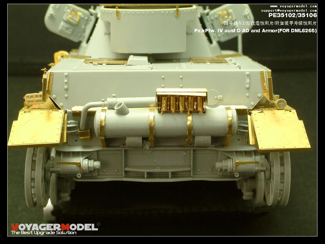 Voyager Model PE35102 Pz.KPfw. IV Ausf D For DRAGON 6265 1/35 – image 8