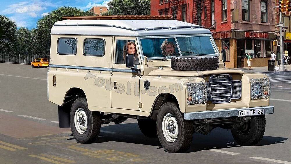 Revell 67056 Land Rover Series III LWB 109 commercial SET 1/24 – immagine 8