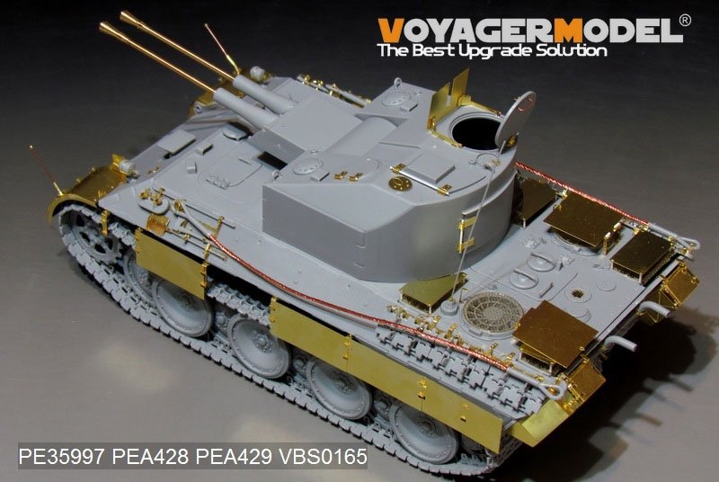 Voyager Model PE35997 WWII German FlaKPanzer V COELIAN Basic For TAKOM 2105 1/35 – zdjęcie 9