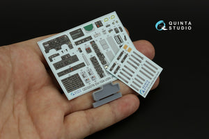 Quinta Studio QD32078 OV-10A (USN version) 3D-Printed &amp;amp; coloured Interior on decal paper (KittyHawk) 1/32 – immagine 4