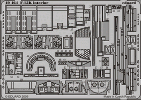 Eduard 49464 F-15K interior S. A. 1/48 Academy – Bild 2