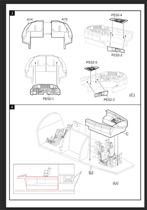 Modelcollect UA72200 B-52H U.S. Stratofortress strategic Bomber 1/72 – immagine 21