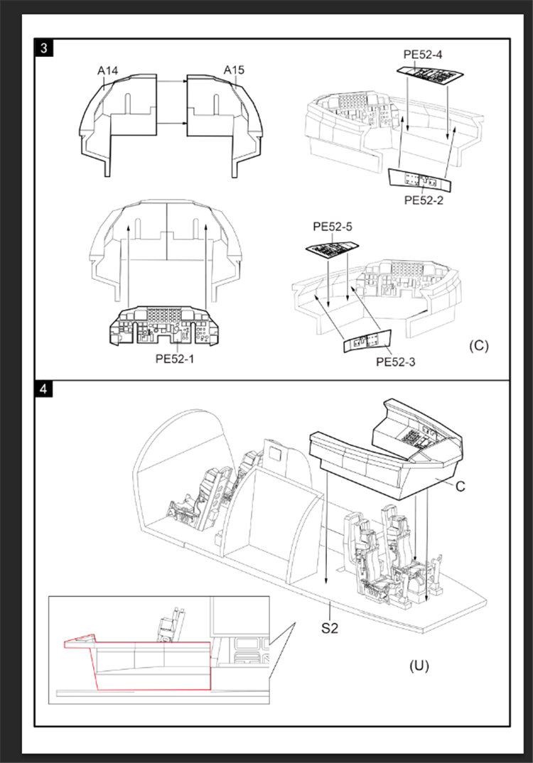 Modelcollect UA72200 B-52H U.S. Stratofortress strategic Bomber 1/72 – immagine 21
