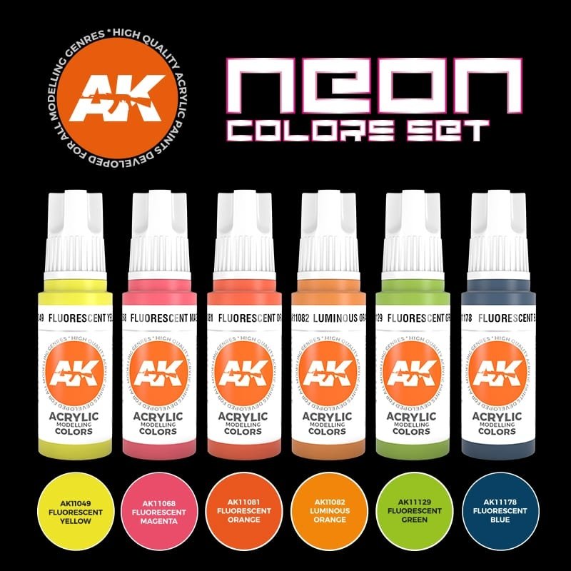 AK Interactive AK11610 3G COULEURS NÉON – image 2