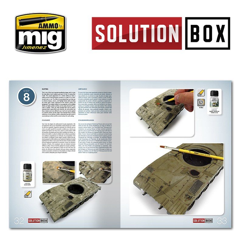 Ammo of Mig 6501 SOLUTION BOOK HOW TO PAINT IDF VEHICLES (Multilingual) – immagine 2