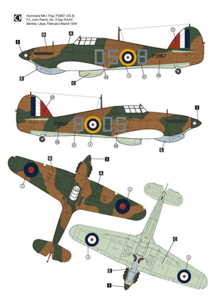 Hobby 2000 48014 Hawker Hurricane Mk.IA Trop 1/48 – zdjęcie 4
