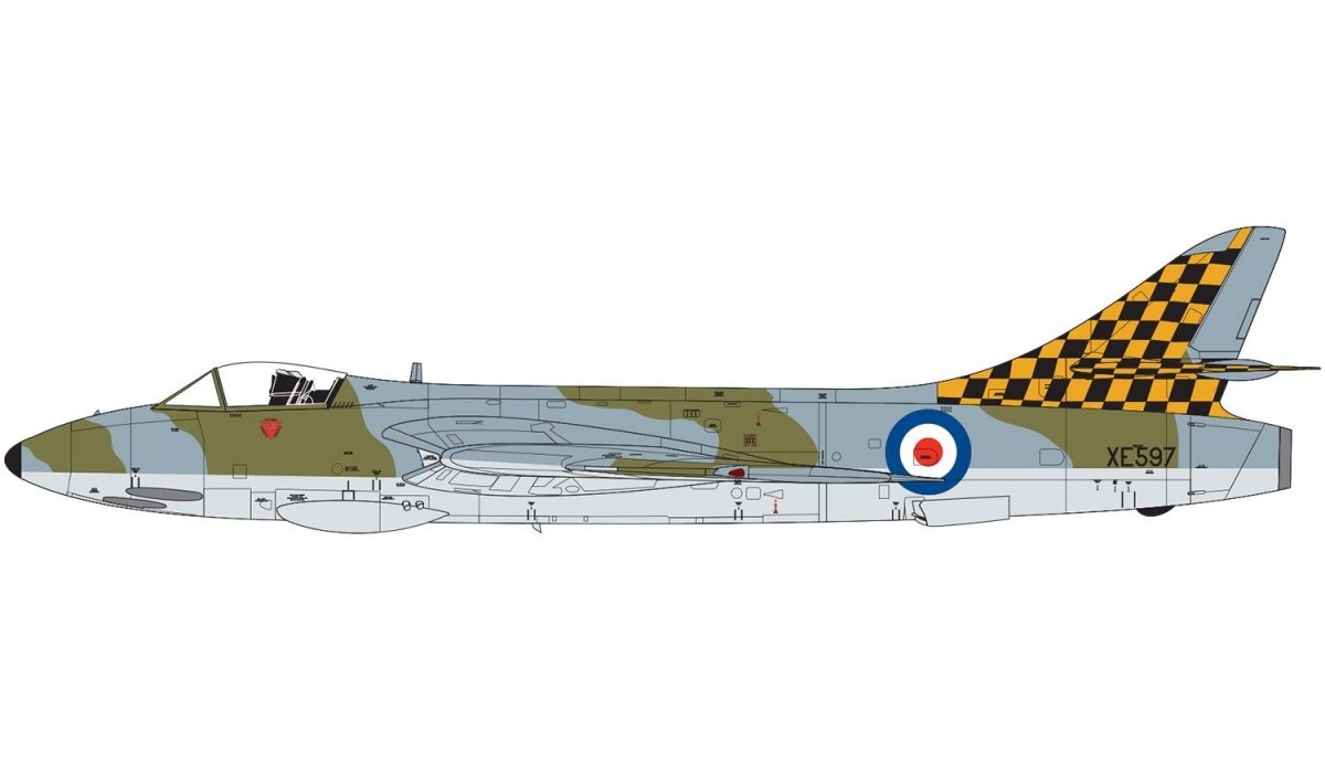 Airfix 09185 Hawker Hunter F6 1/48 – Bild 3