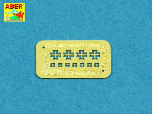 Aber 35L-198 Armament for British Vickers Medium Tank MK I OQF 3 pdr Vickers x1 pcs. 0.303 Vickers x2pcs. 1/35 – immagine 3