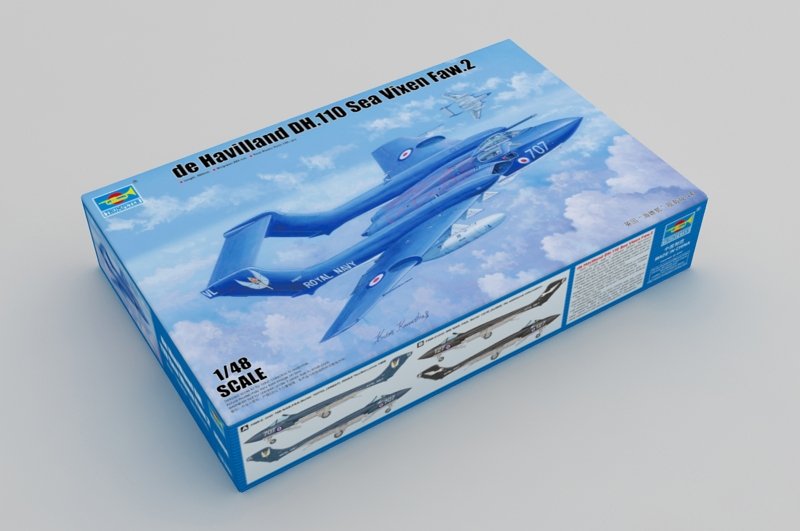 Trumpeter 05808 de Havilland DH.110 Sea Vixen Faw.2 1/48 – immagine 2