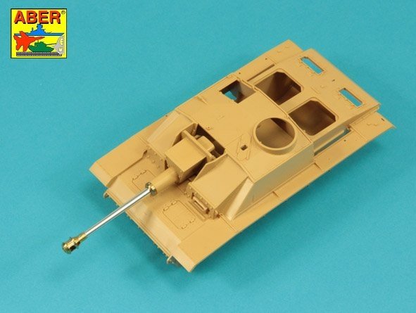 Aber 35L-061N Lufa do niemieckiego działa pancernego Stug.III, G i Stug.IV końcowych serii 1/35 – immagine 6