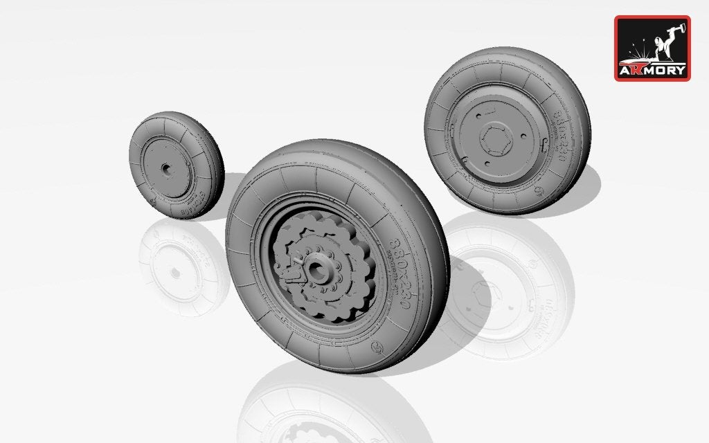 Armory Models AW48005 Sukhoj Su-7B early wheels 1/48 – zdjęcie 4