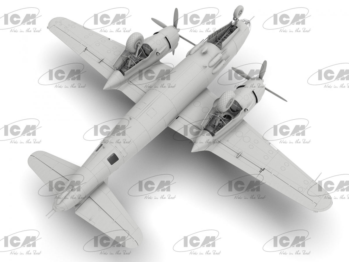 ICM 48323 B-26G Marauder WWII American/France Bomber 1/48 – immagine 7