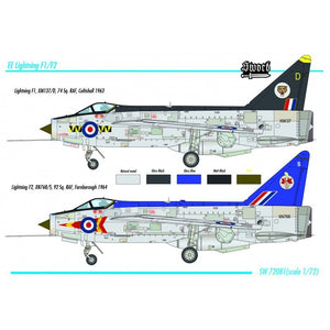 Sword 72081 Lightning F.1/2 1/72 – imagen 2