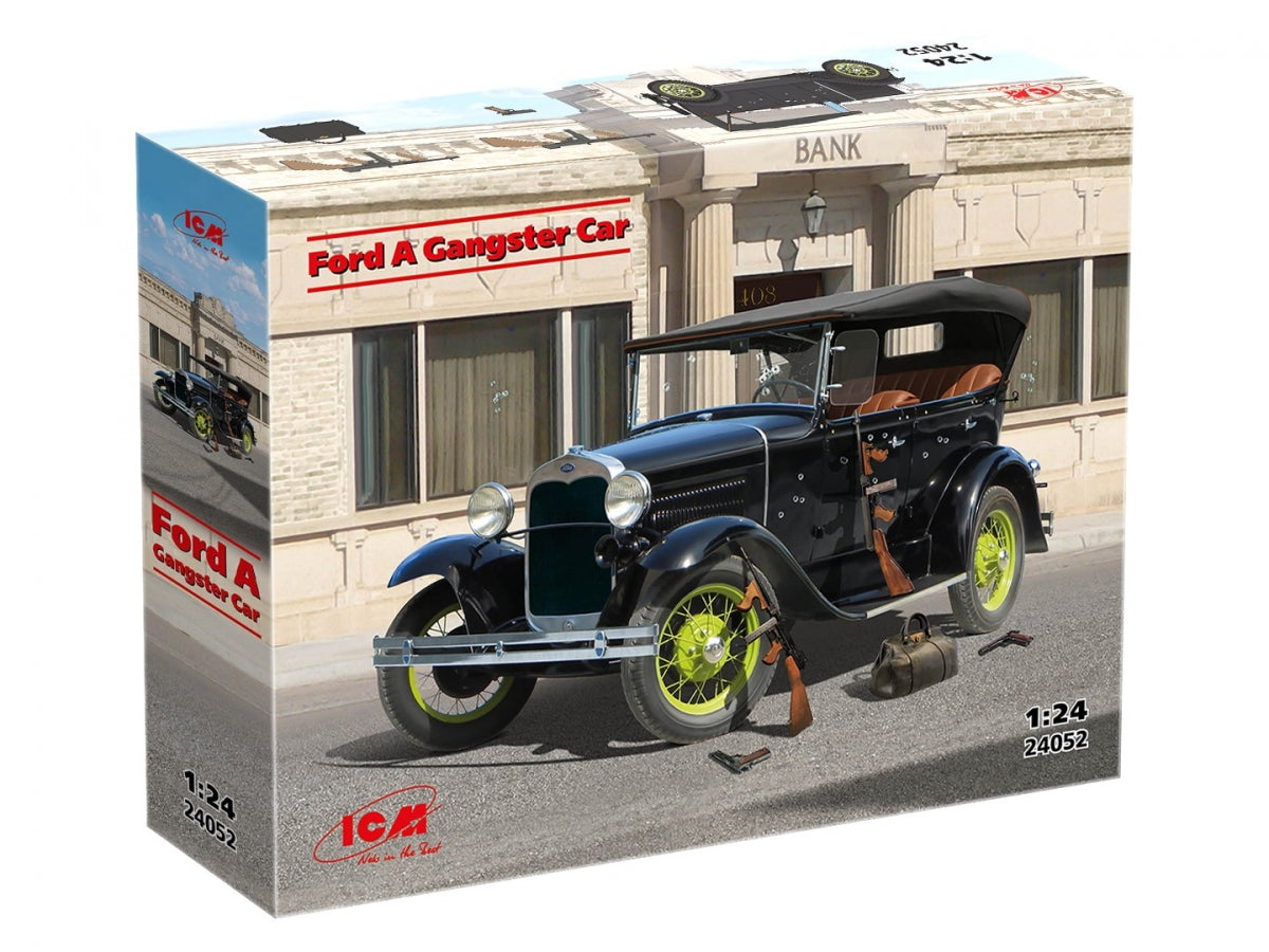 ICM 24052 Ford A Gangster Car 1/24 – Bild 5