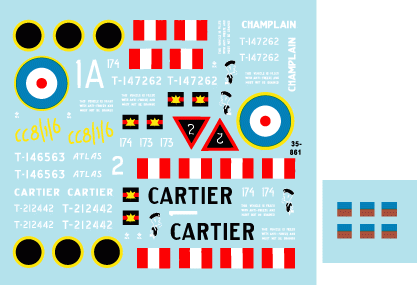 Star Decals 35-861 Canadian Armour in Italy 1/35 – Bild 2